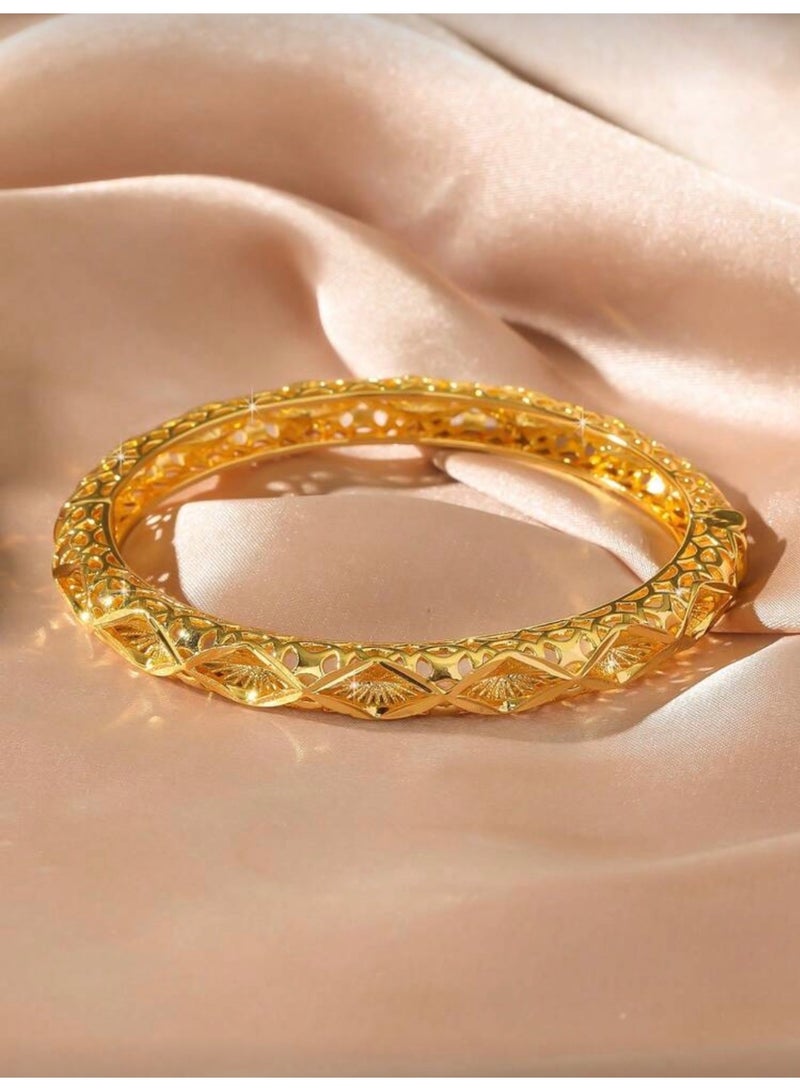 GOLDMAX 21k Gold Plated Bracelet Bangle For Women - Image 2