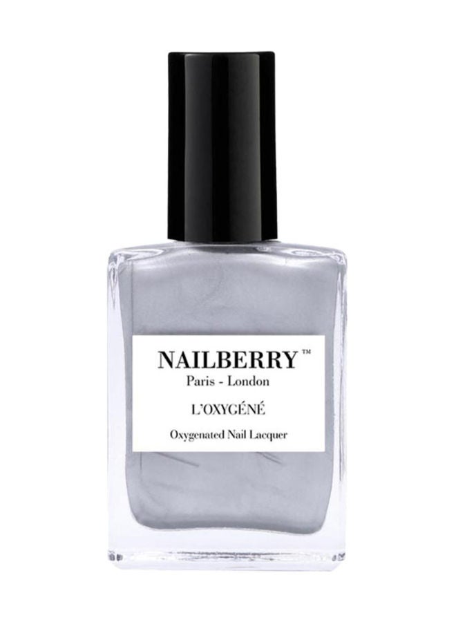 NAILBERRY طلاء أظافر L'Oxygéné المؤكسد - خط فضي 15 مل