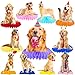 umoni Golden Retriever Honeycomb Centerpieces Dog Party Table Decorations 12Pcs Golden Retriever Birthday Party Decorations Dog Party Decorations Puppy Table Centerpieces for Dog Party Supplies - Image 2