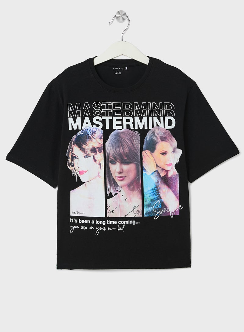 نيم ات Kids Nkffidah Crew Neck T-Shirt  - Image 1