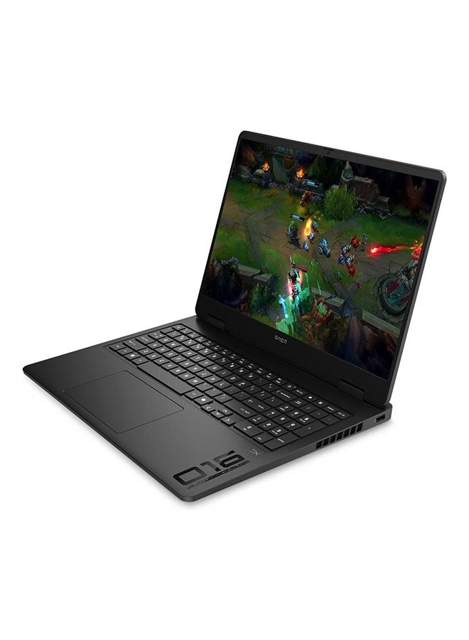 HP لابتوب الألعاب OMEN 16، شاشة 16" 2K IPS بتردد 144Hz، معالج Intel Core Ultra 7 255H، 16GB ذاكرة DDR5، 1TB SSD، NVIDIA GeForce RTX 5060 بسعة 8GB، لوحة مفاتيح إنجليزية مضاءة، أسود ظل (محدث) - Image 3