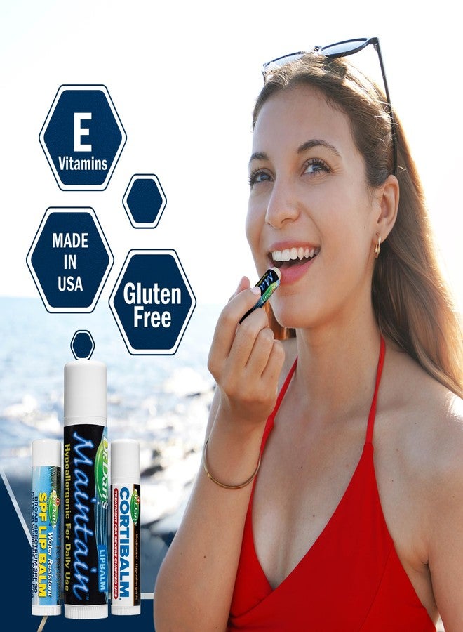 Dr. Dans Dr. Dan's Complete Lip Care Kit - SunScreen SPF 30, CortiBalm for Chapped Lips, and Maintain Balm Moisturizer - Soothing Trio for Ultimate Health - Image 3