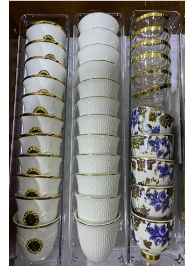 DIDA Set of 4 transparent cup and spoon organizers  - Image 3