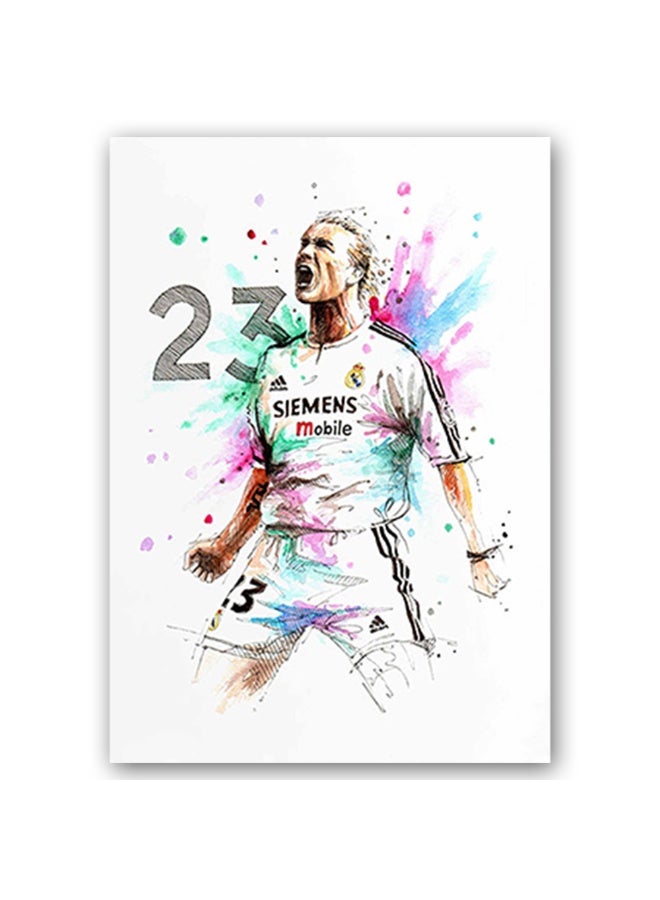 Nariele New football Star Frameless Home Decoration Wall Painting Poster