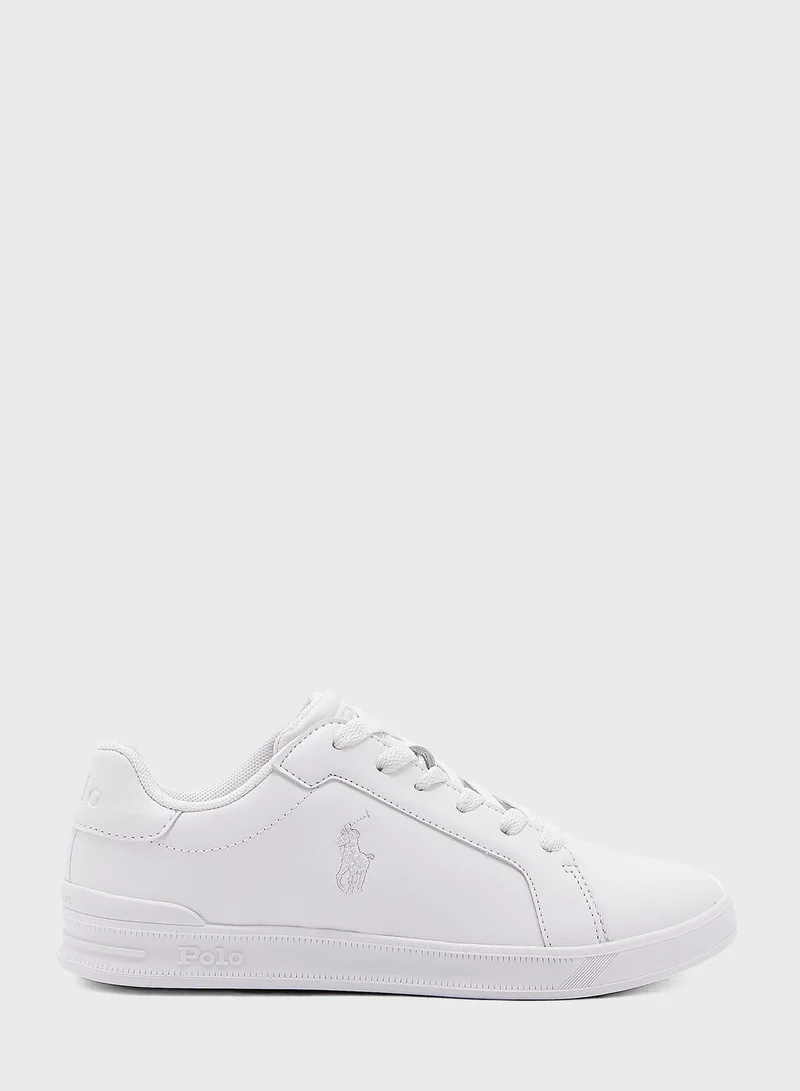 POLO RALPH LAUREN Youth Heritage Court Ii Low Top Lace Up Sneakers