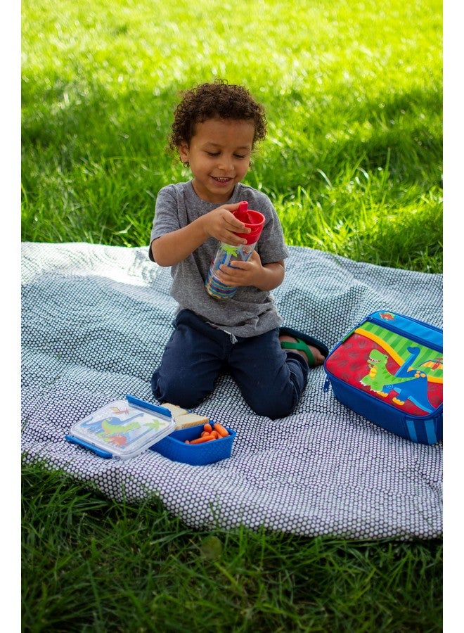 Stephen Joseph, Kids Sip and Snack Water Bottle, 12 oz Tritan BPA Free, Drink and Snack Water Bottle for Girls & Boys, Back to School Water Bottle, Blue Shark - Image 4