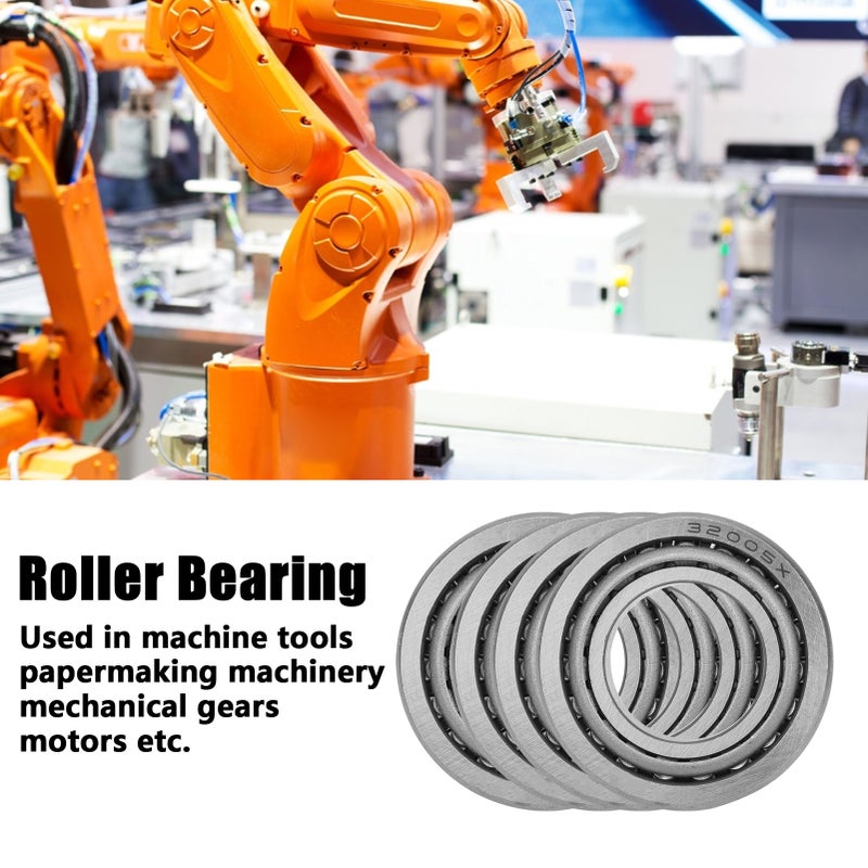 4Pcs Tapered Roller Bearing Set for Automotive Car Mechanical Gears 32005（2007105E） - Image 2