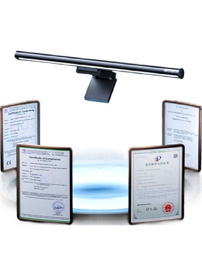 Venider Screen Hanging Lamp, Computer Monitor Lamp, Laptop Eye Protection Light, Student Dorm Essential, Computer Desk Lamp, Gaming And Office Study Reading Light, Smart Color-Changing Ambient Light - Image 1