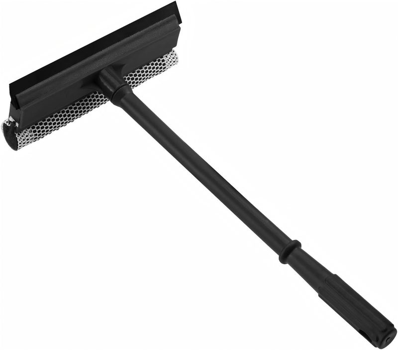 Conliwell 15.9" Plastic Handle Window Squeegee for Home, 2-in-1 Auto Window Cleaner with Sponge Car Windshield Squeegee for Gas Station, Shower, Glass & Outdoor - Image 1