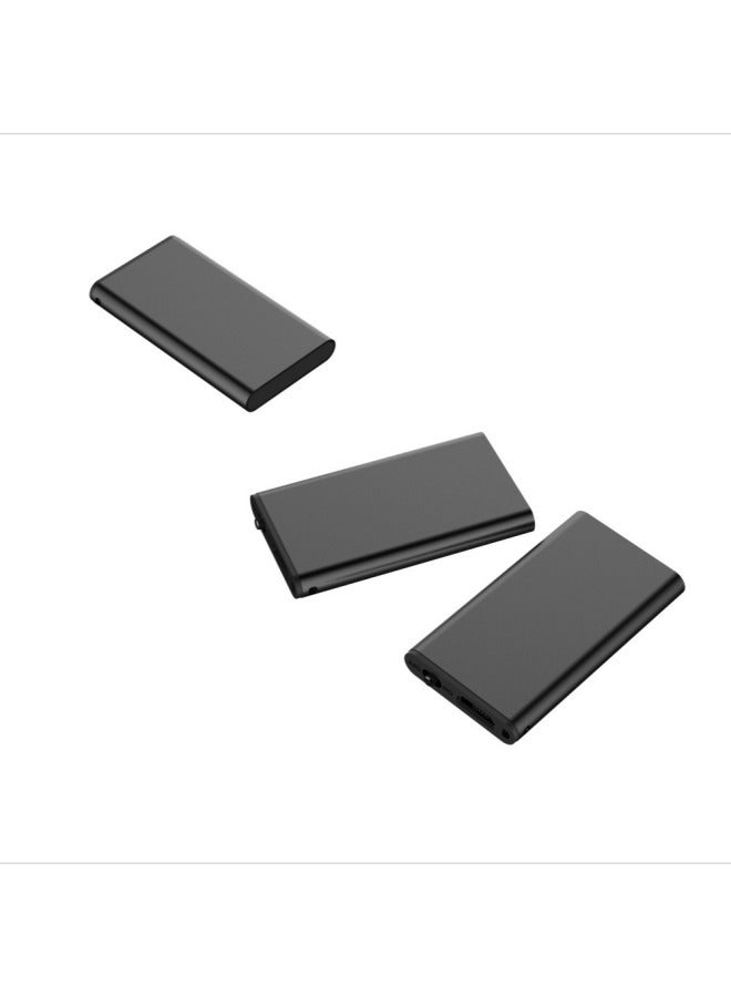 AI Intelligent HD Noise Reduction Voice-controlled Recording Pen Remote Listening Conference Recording Real-time Listening Audio Recorder X2-Color:English [not Available In China] + Recording For 8 Hours (no Time Stamping)-Capacity:64GB - Image 5