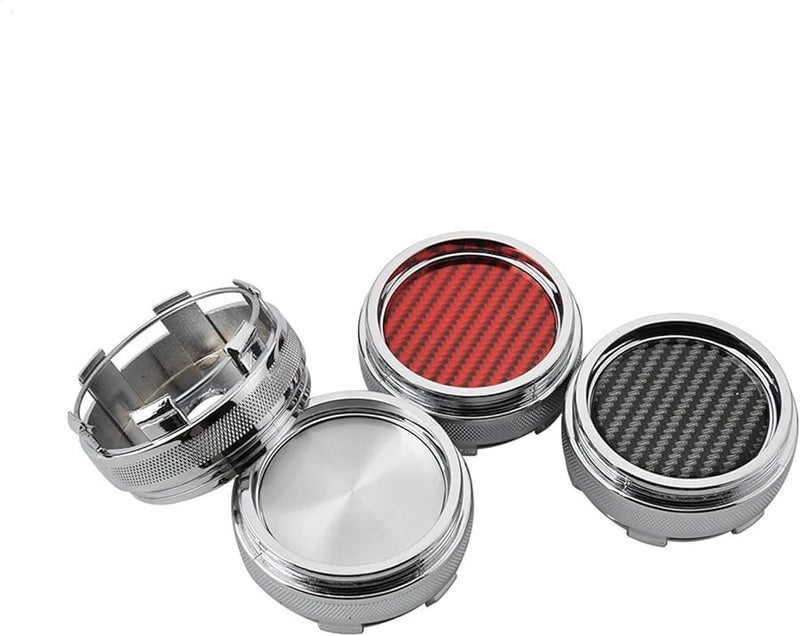 Black Blank 66mm 4Pcs Wheel Center Cap Hub Cover for Car Racing Sport Rims - Image 3