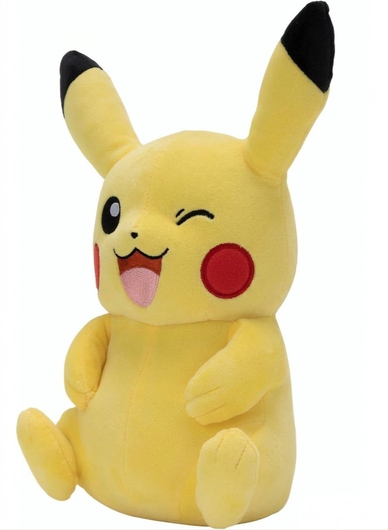 Pikachu Stuffed Toy for Kids - 25cm - Soft and cuddly Pokémon character - Perfect for playing and cuddling