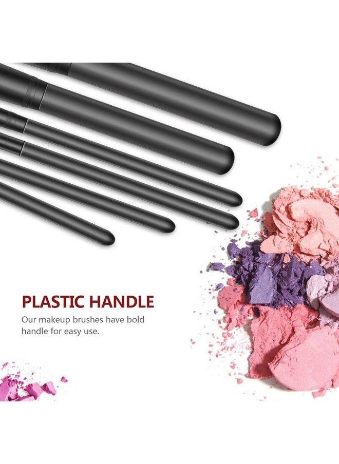 HUDACRUSH - Beauty Professional Makeup Brush Set 12 Pcs Face Makeup Brushes Makeup Brush Set (Black) - Image 1