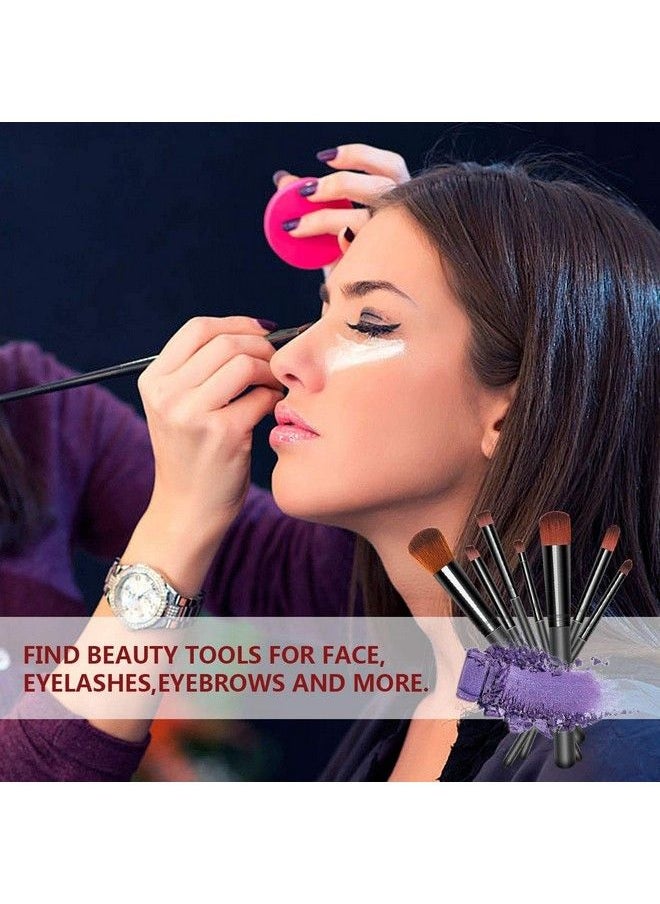 HUDACRUSH - Beauty Professional Makeup Brush Set 12 Pcs Face Makeup Brushes Makeup Brush Set (Black) - Image 1