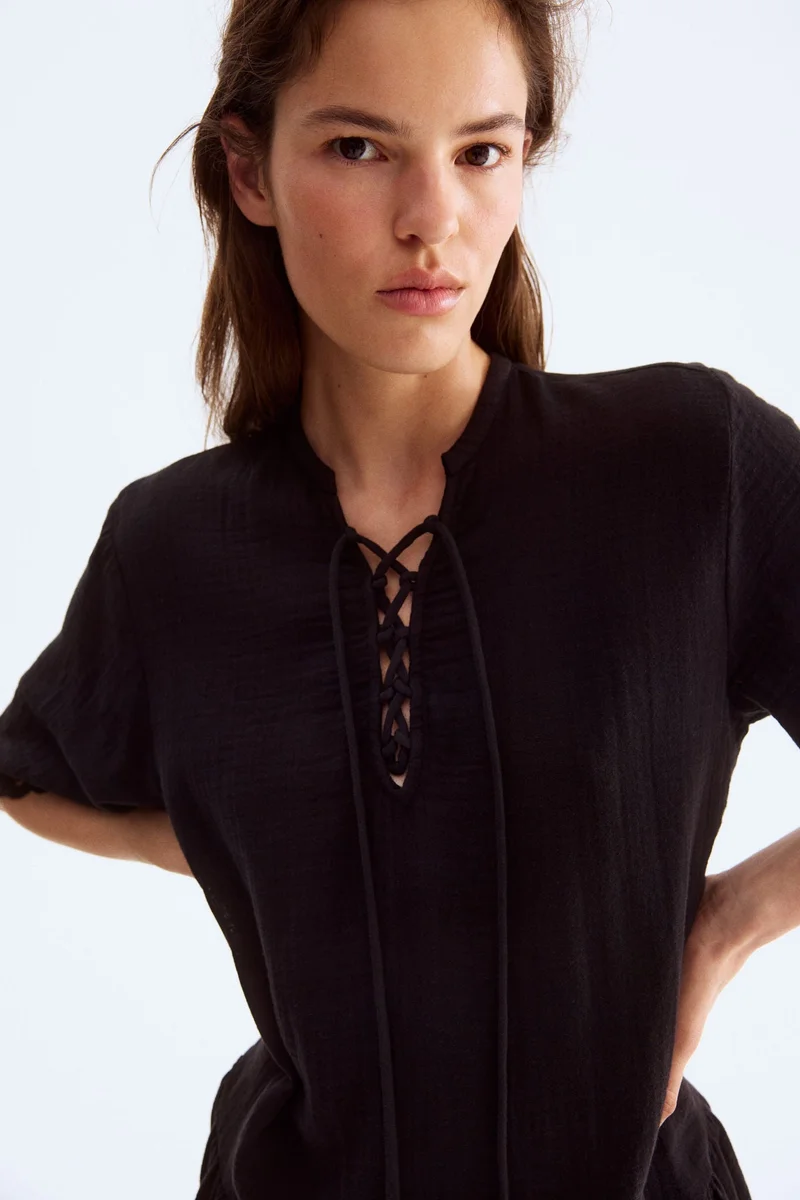 H&M Cotton tunic dress