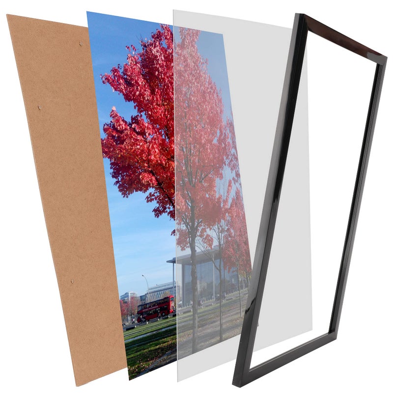 Medog 9x12 Picture Frame Black  9x12 Diploma Frame Certificate Frame Set of 2  Display Pictures 9x12 Document Certificate Diploma Frame 9x12 Black 2 Pack - Image 3