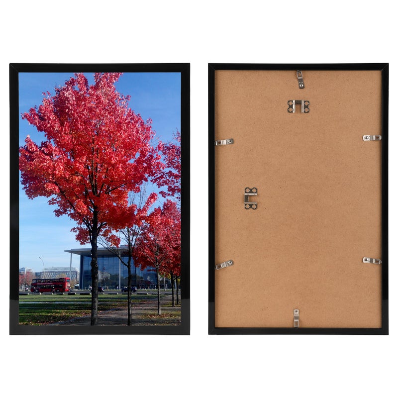 Medog 9x12 Picture Frame Black  9x12 Diploma Frame Certificate Frame Set of 2  Display Pictures 9x12 Document Certificate Diploma Frame 9x12 Black 2 Pack - Image 4