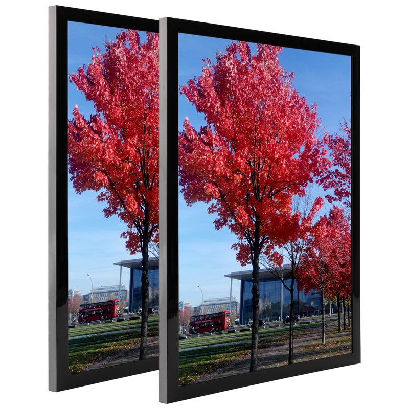 Medog 9x12 Picture Frame Black  9x12 Diploma Frame Certificate Frame Set of 2  Display Pictures 9x12 Document Certificate Diploma Frame 9x12 Black 2 Pack - Image 2