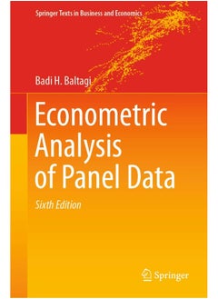 Springer Econometric Analysis of Panel Data 