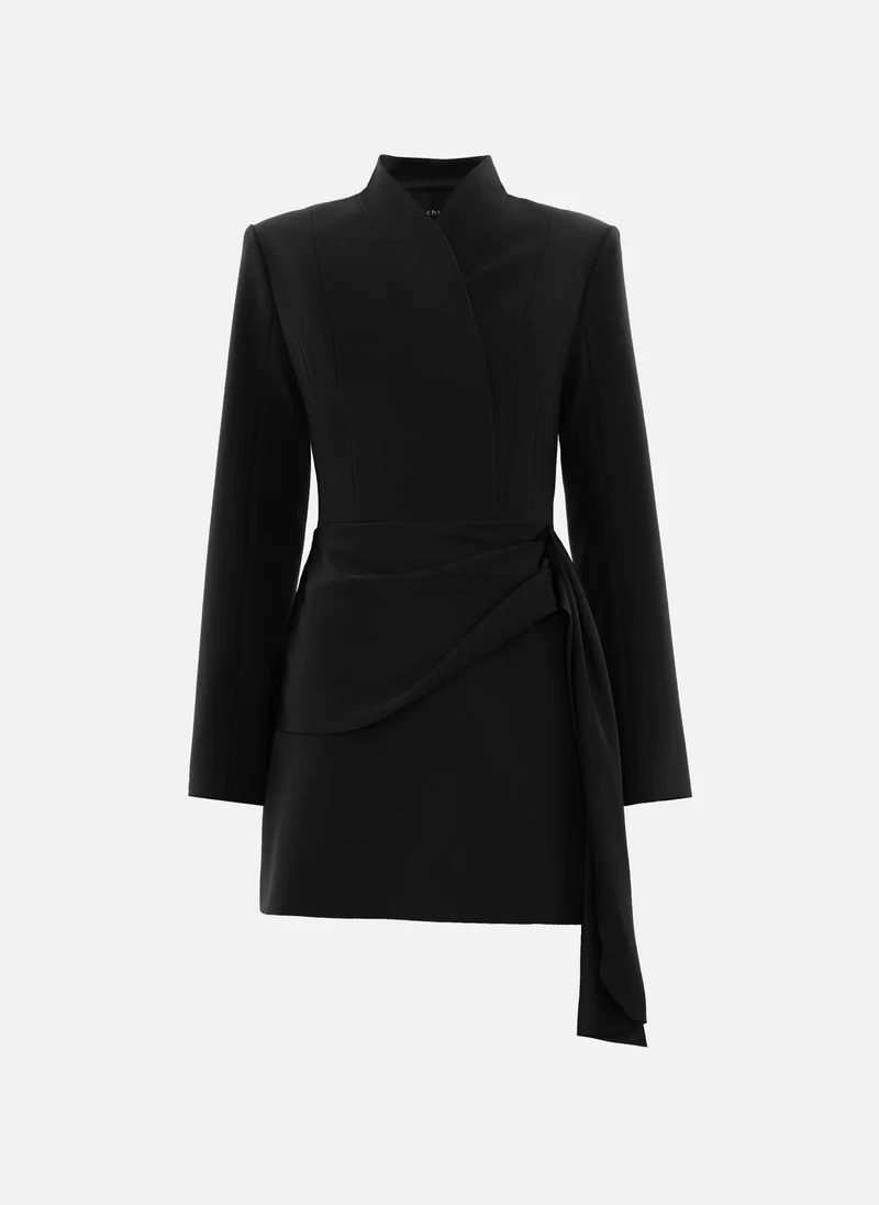 Lichi Mini dress with a draped waist