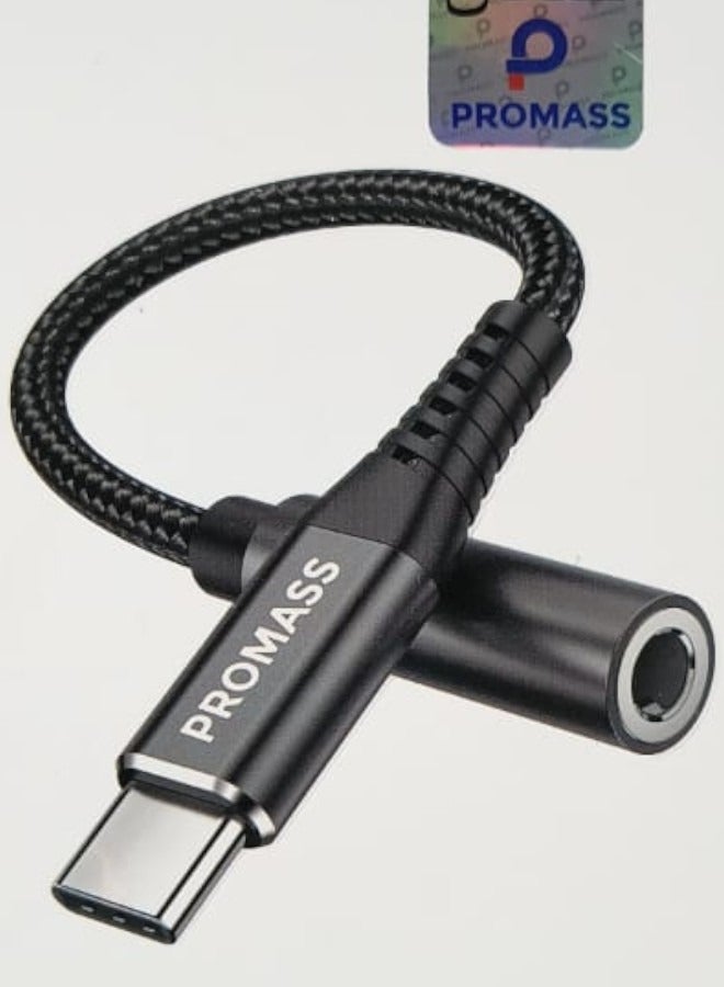 PROMASS Type-C to 3.5mm Audio Converter Seamlessly Connect and Enjoy Your Music - Image 1