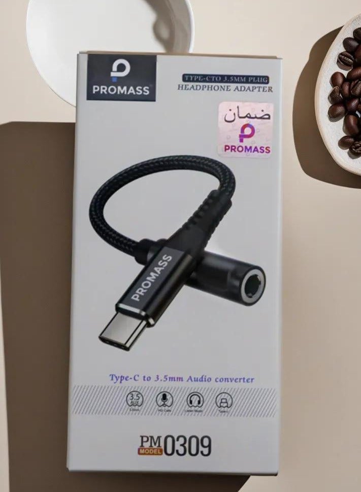 PROMASS Type-C to 3.5mm Audio Converter Seamlessly Connect and Enjoy Your Music - Image 2