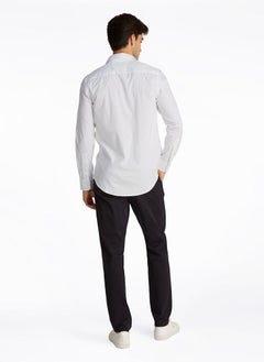 TOMMY HILFIGER Slim Flex Cotton Poplin Kent Collar Shirt  - Image 2