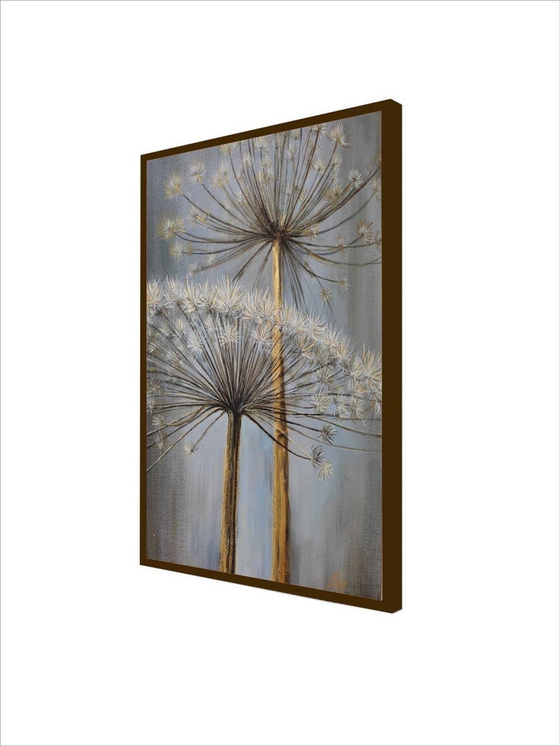 Artsense لوحة فنية من خشب آرتسينس لتزيين الجدران - لوحة جدارية تجريدية لغرفة المعيشة - لوحة كبيرة الحجم مع إطار - متعددة الألوان 20X30 بوصة 50X71 سم - Image 4
