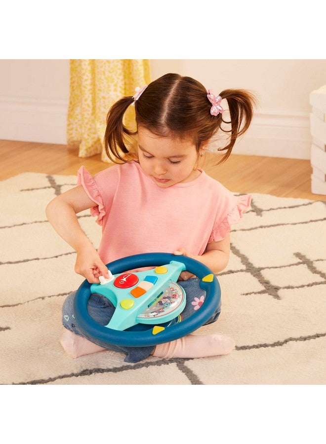 B. Toys Woofer's Musical Driving Wheel - Pretend Play Steering Wheel with Music, Sounds & Lights for Toddlers, Kids 2 Years+ - Image 2