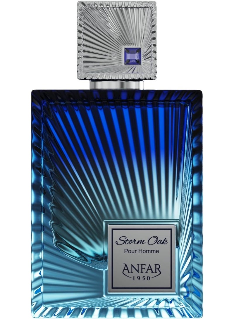 Anfar Storm Oak Extrait de Parfum 100ml – Long Lasting Men’s Woody Citrus Perfume with Mandarin, Saffron & Sage - Image 4