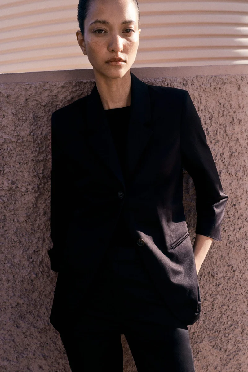 H&M 3/4-length-sleeve blazer