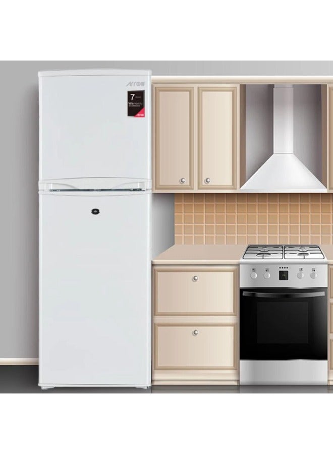 Arrow Double door refrigerator capacity 138 liters - 4.87 cubic meters. Foot - White - RO2-220L - Image 5