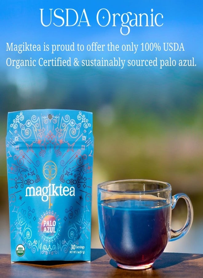 Magiktea ماجيك تي، بالو أزول، 15 كيس شاي نباتي، عضوي معتمد من وزارة الزراعة الأمريكية، خشب الكلى، خالٍ من الكافيين - Image 3