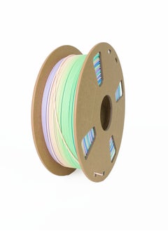 Generic 3D Printing Consumables Rainbow PLA Macaron Rainbow Matte PLA Rapid Color Change 1kg 1.75mm Matte Rainbow  - Image 2