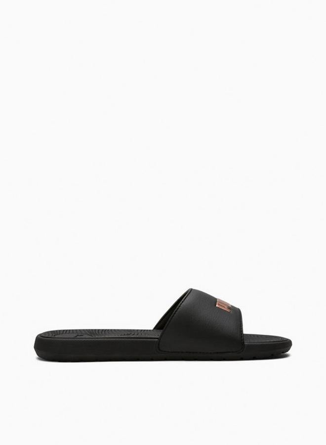 Puma Women Cool Cat 2.0 Logo Embossed Slides - Image 3