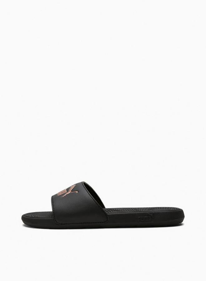 Puma Women Cool Cat 2.0 Logo Embossed Slides - Image 2
