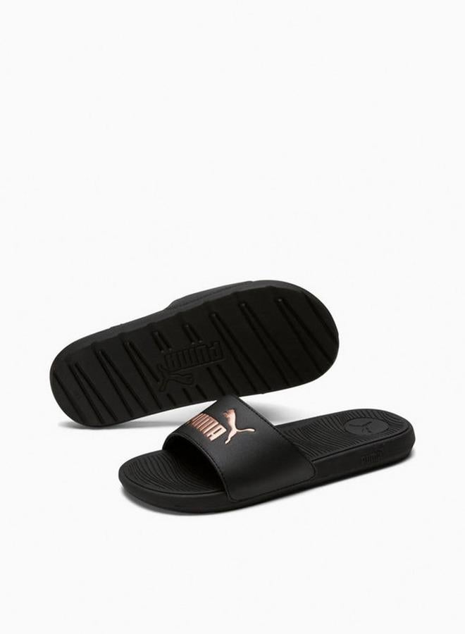 Puma Women Cool Cat 2.0 Logo Embossed Slides - Image 4