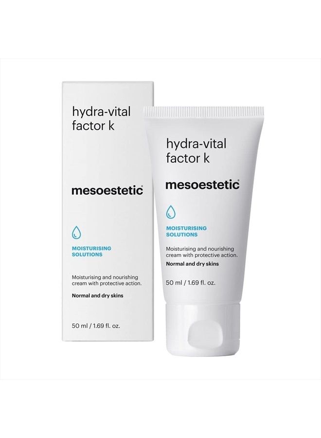mesoestetic كريم هيدرا-فايتال فاكتور ك للوجه 1.69 أونصة سائلة - Image 1