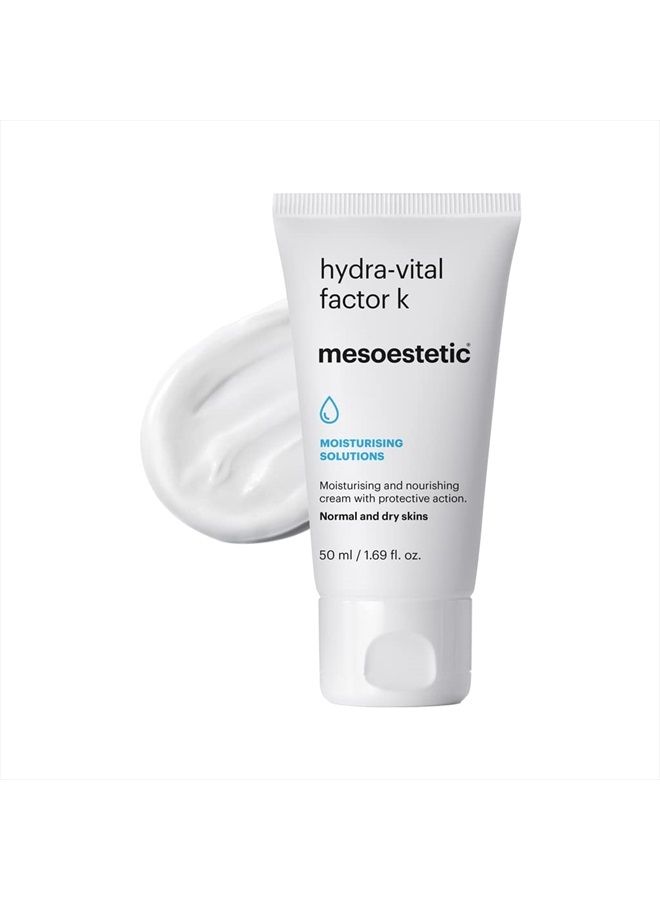 mesoestetic كريم هيدرا-فايتال فاكتور ك للوجه 1.69 أونصة سائلة - Image 2