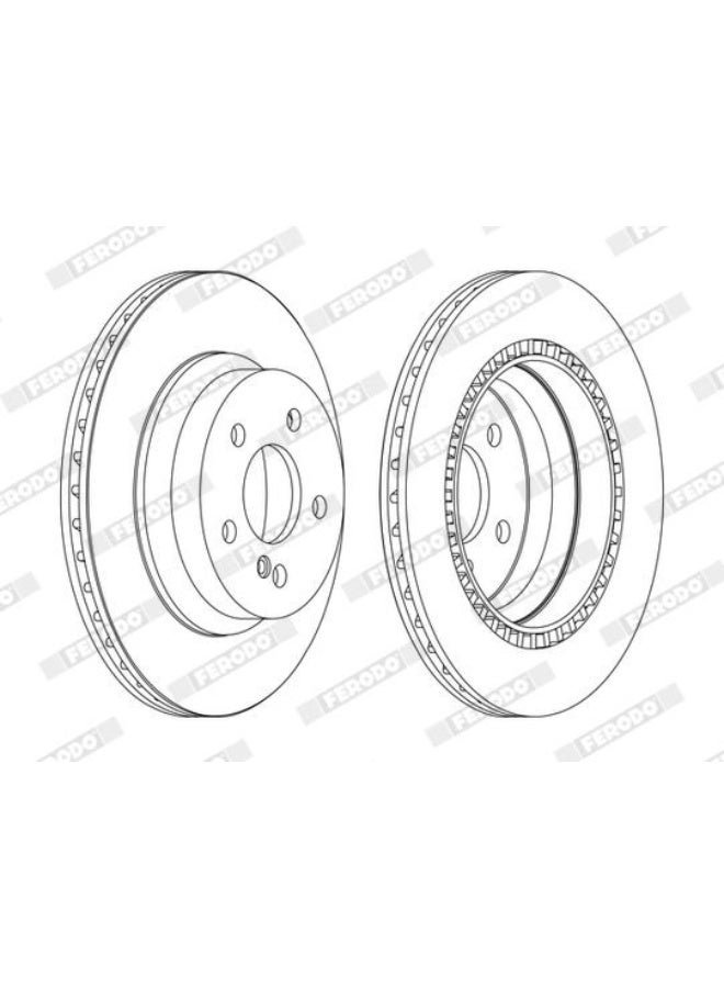 BRAKE DISC -DDF1672C