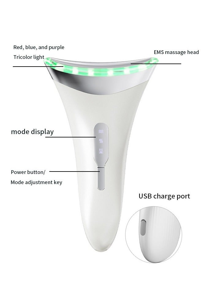 general Electric Massager EMS Facial Importer Home Microcurrent Vibration Neck Wrinkle Removal Beauty Device USB - Image 2