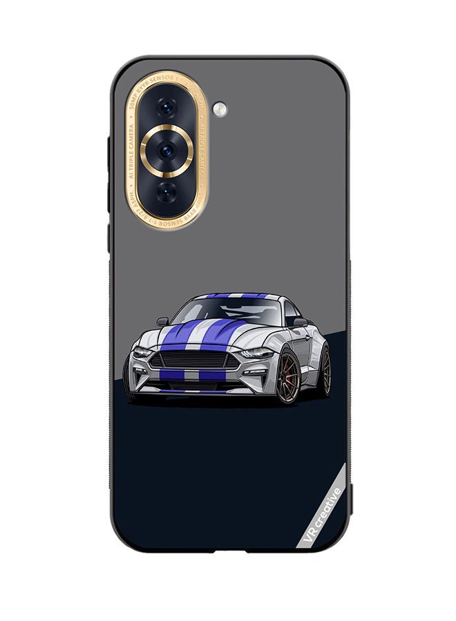 VR CREATIVE Protective Case Cover For Huawei Nova 10 Corvette Design Multicolour - Image 1