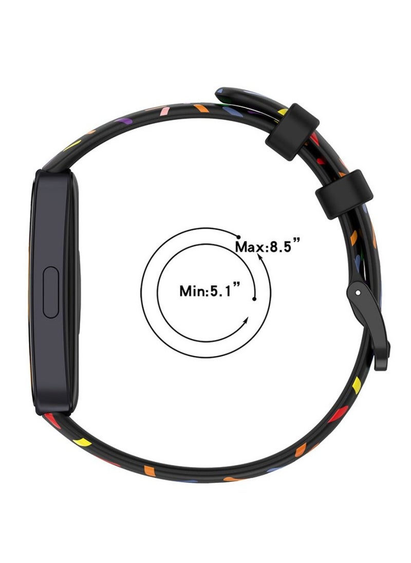 HW Silicone Watchband For Huawei Band 8 Huawei Band 9 Strap SmartWatch WristbandBracelet Wriststrap Sport Replacement  - Image 3