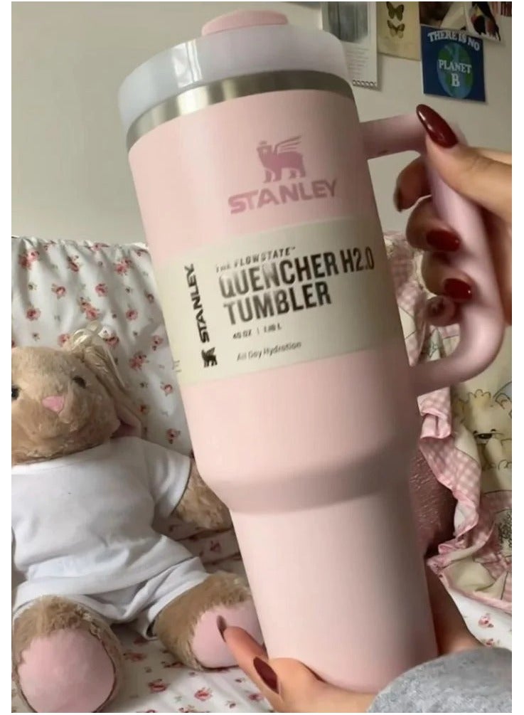 Stanley Quencher H2.0 Flowstate Vacuum Insulated Stainless Steel Tumbler with Lid and Straw for Water or Iced Tea, Coffee, Juice, Smoothies and More - Image 1