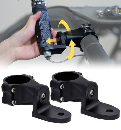 Xprite HeavyDuty Flag Pole Holder Whip Light Mount CNC 6061 Aluminium Alloy 360 Quick Adjustable Light Mounting Bracket Compatible with Polaris Rzr XP CanAm x3 175 to 2 Cage ATV Accessories - Image 1