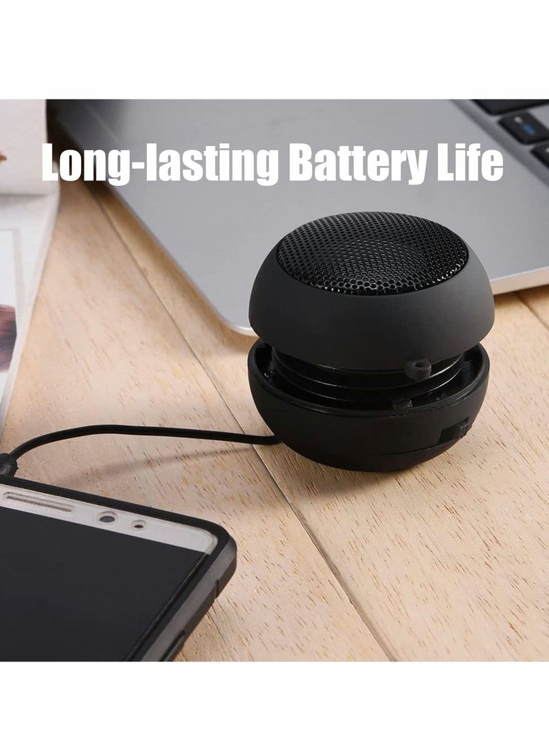 Excefore - Mini Speaker, Portable Speaker built-in 3.5mm Aux Audio Jack Plug, HD Stereo Sound Rechargeable Outdoor Speaker for iPad/Smart Phone/Computer - Image 1