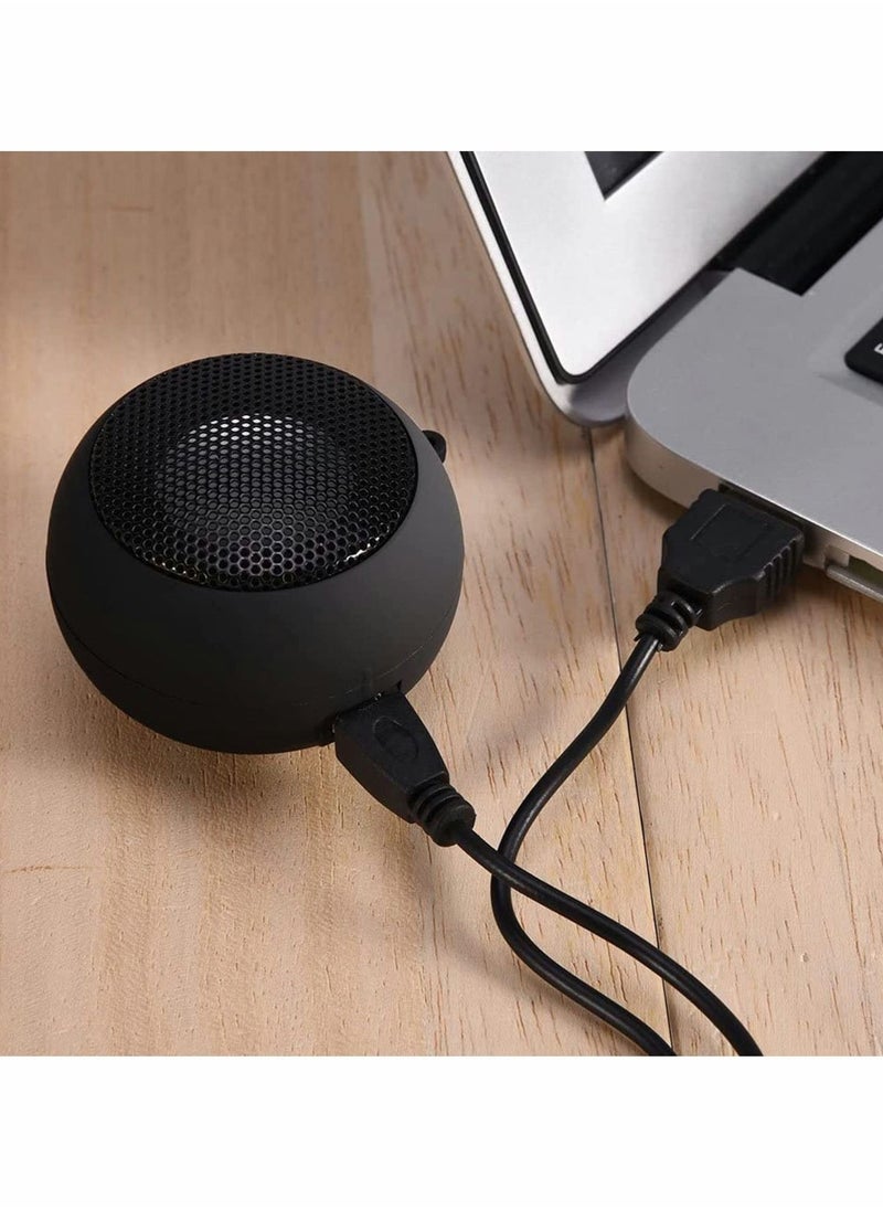 Excefore - Mini Speaker, Portable Speaker built-in 3.5mm Aux Audio Jack Plug, HD Stereo Sound Rechargeable Outdoor Speaker for iPad/Smart Phone/Computer - Image 1