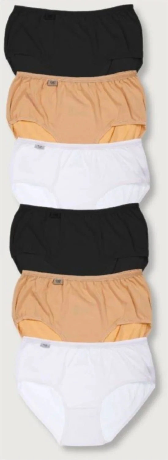 توتكو Women's Bato Panties 6 Pack