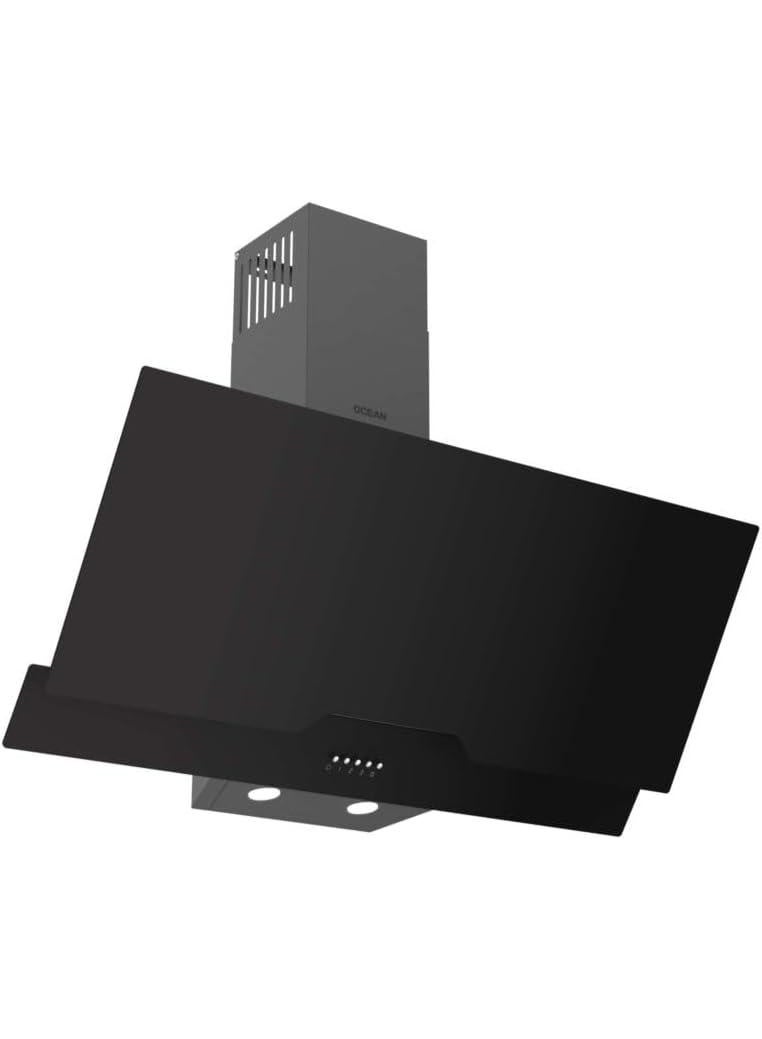 Ocean ODCHR 94 BG CF, Wall‑Mounted Kitchen Hood, 90 cm, 450 m³/h, Black Glass - Image 3
