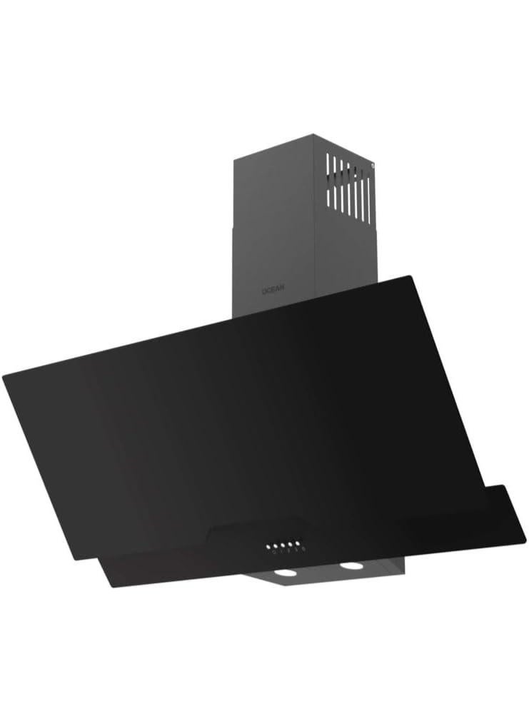 Ocean ODCHR 94 BG CF, Wall‑Mounted Kitchen Hood, 90 cm, 450 m³/h, Black Glass - Image 2